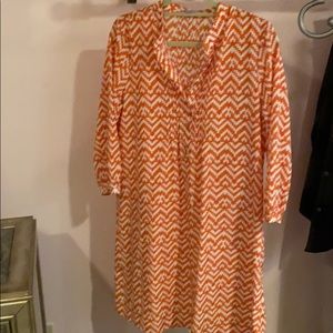 Gap size medium printed shift dress